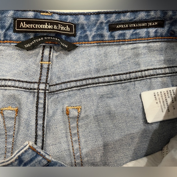 Ankle straight Jean Abercrombie & Fitch Signature Collection - Picture 4 of 5